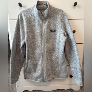 L.L. Bean Sweater Fleece Full Length Jacket